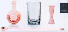 4-Piece Copper Mixologist Barware Set by Viski