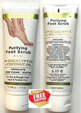 Purifying Foot Scrub w/ Eucalyptus  & Coconut oil