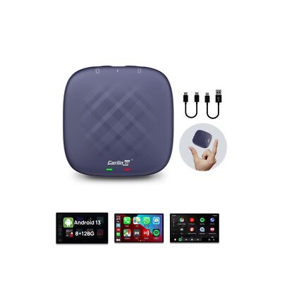 2023 Newest CarlinKit Android 13.0 AI Box Adapter-CarPlay AI Box Max,for Wire...