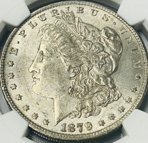1879 O Morgan Silver Dollar NGC AU58 Tougher Date/Nice 58