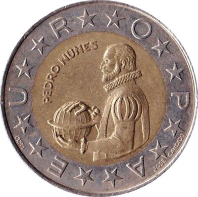 Portuguese Coin Portugal 100 Escudos | Pedro Nunes | 1989 - 2001