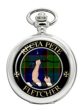 Fletcher of Dunans Scottish Clan Pocket Watch