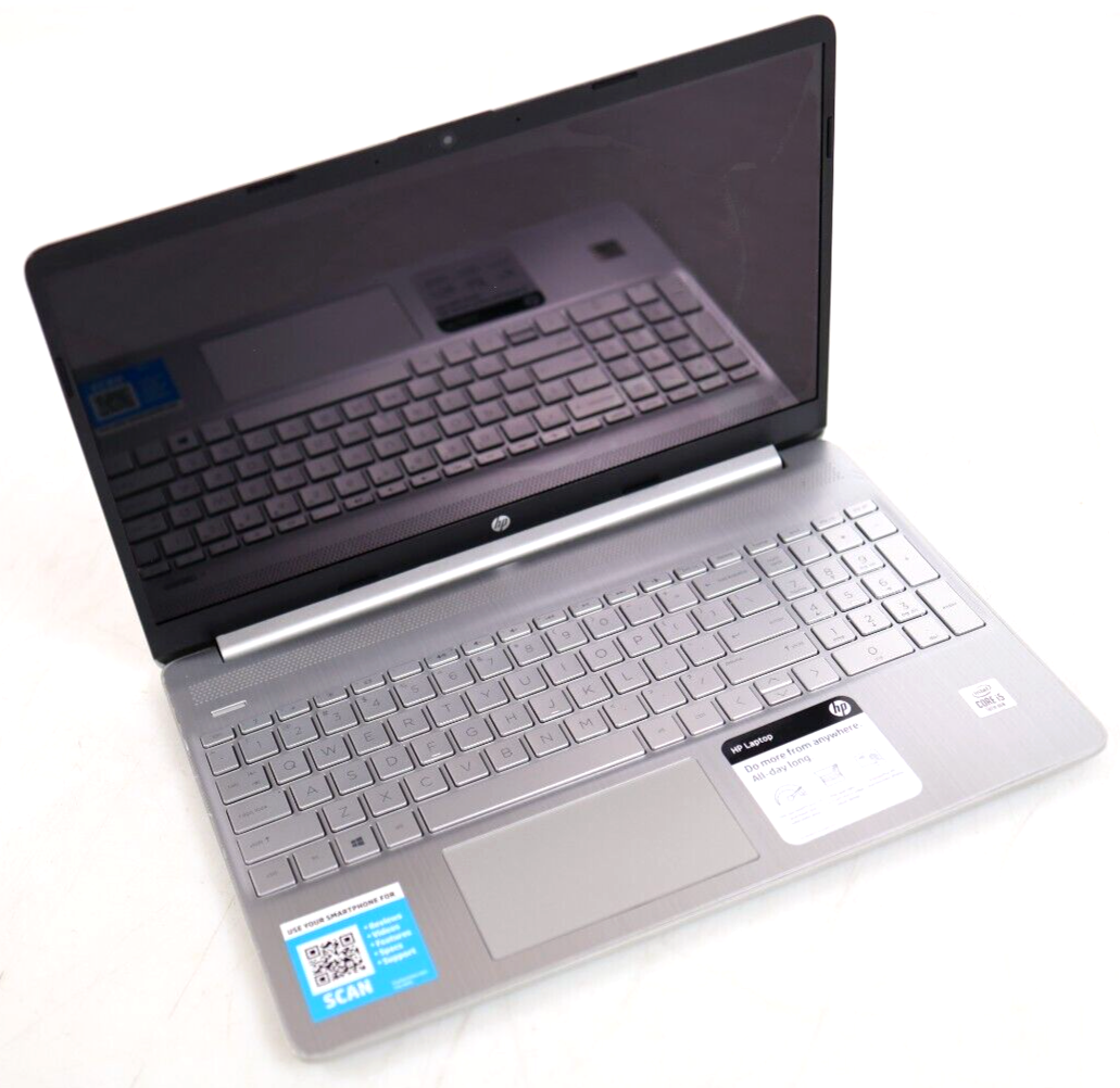 HP Notebook 15dy1043dx 15.6" Intel i51035G1 12GB Cracked Screen No SSD eBay