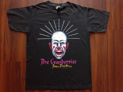 The Cranberries Free to Decide tour 90s USA Vintage T-shirt made 