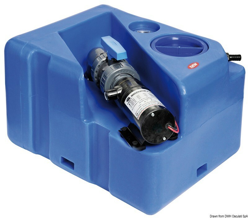 Kit serbatoio+maceratore 80 l 12 V (50.147.80)