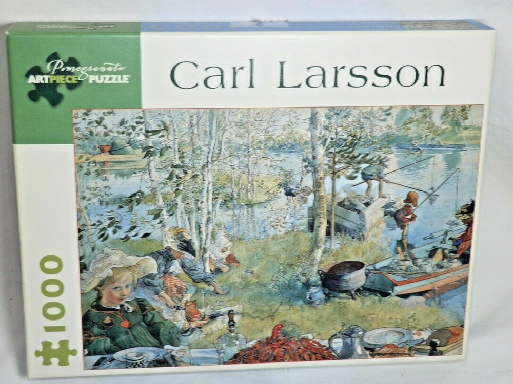 1000 Piece Pomegranate Art Piece Puzzle by Call Larson, Has All The Pieces