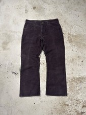 Vintage 70s Lee Brown Flared Corduroy Wide Legs Pants Bootcut
