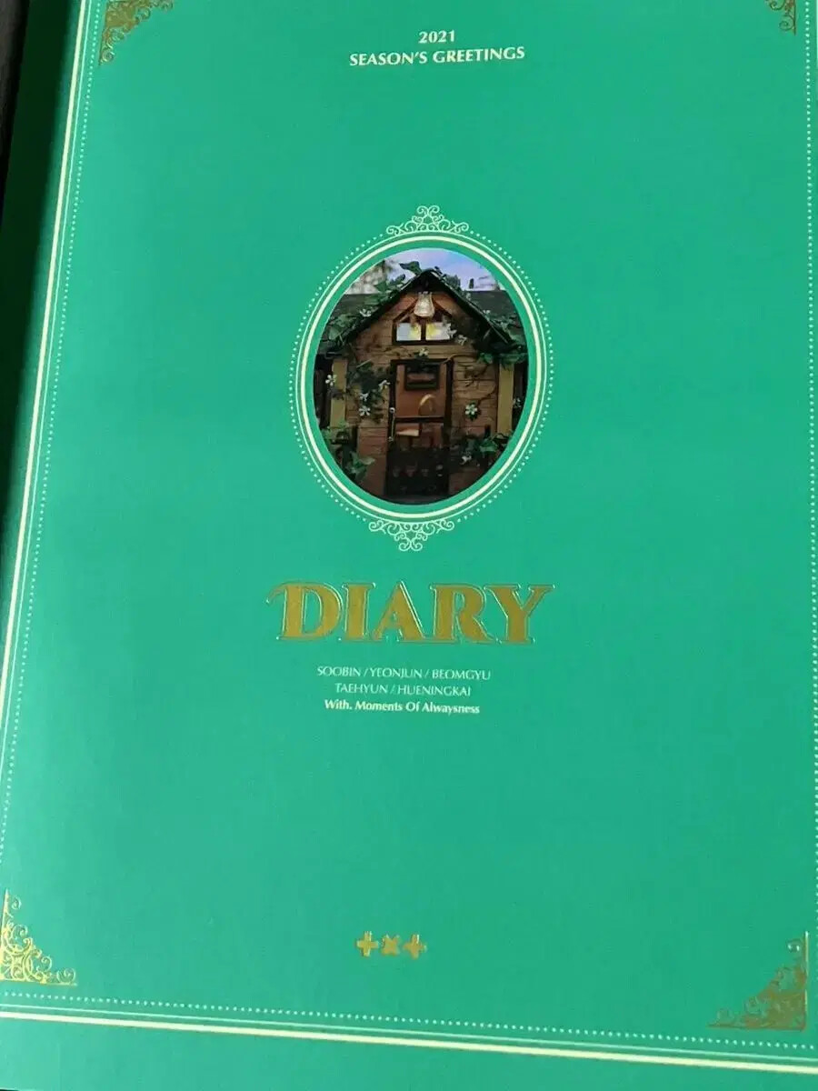 tomorrow x together 2021 season's greetings Full Set (photo card