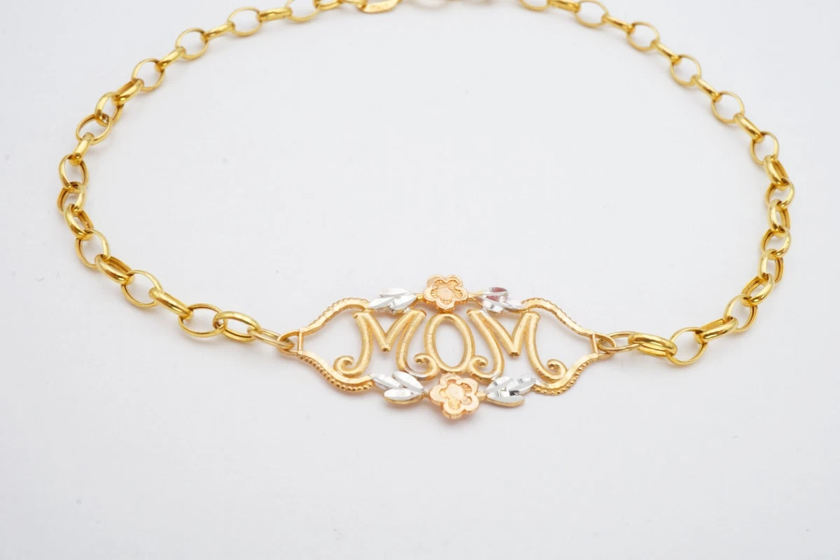 10k gold mom bracelet deals