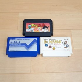 Nintendo Famicom Super Mario Bros Storage case with Japanese console & 10 Games