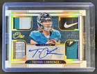 2023 Panini One Trevor Lawrence Gold Quad Tag Patch Auto Autograph #8/25