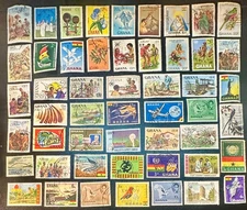 B162, 50+ Stamps featuring Ghana