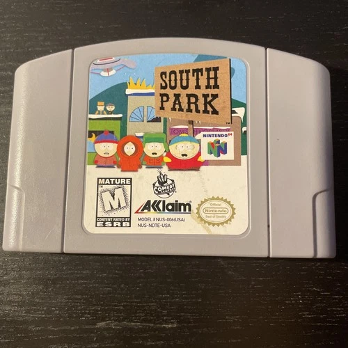 South Park {N64 1998} Authentic, tested, and working!