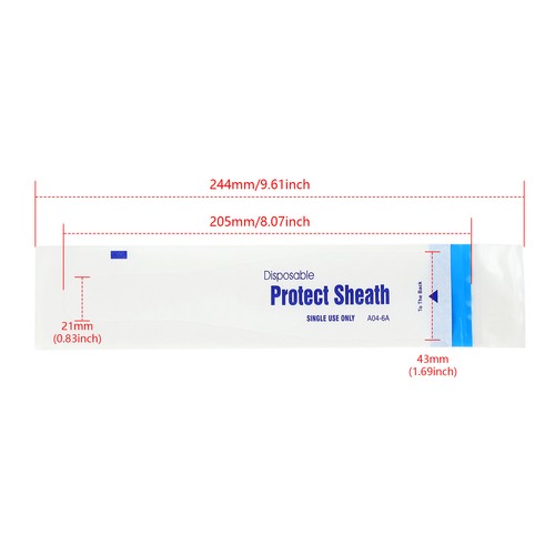 50Pcs Disposable Dental Intraoral Camera Protect Sheaths Sleeves Covers A04-6A - Picture 11 of 20