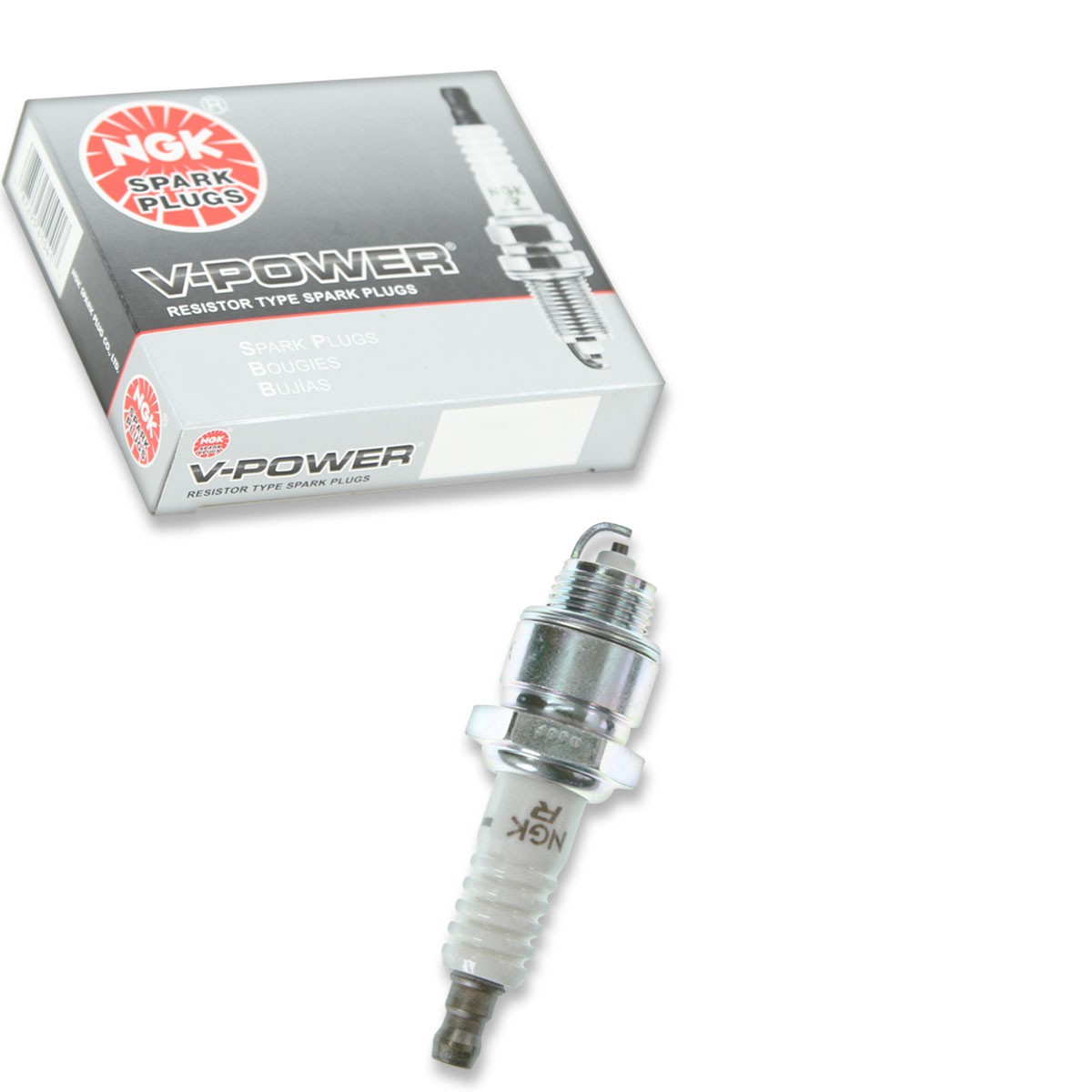 1pc NGK 5858 V-Power XR4 Inboard Marine Spark Plug Tune Up Kit Set ev