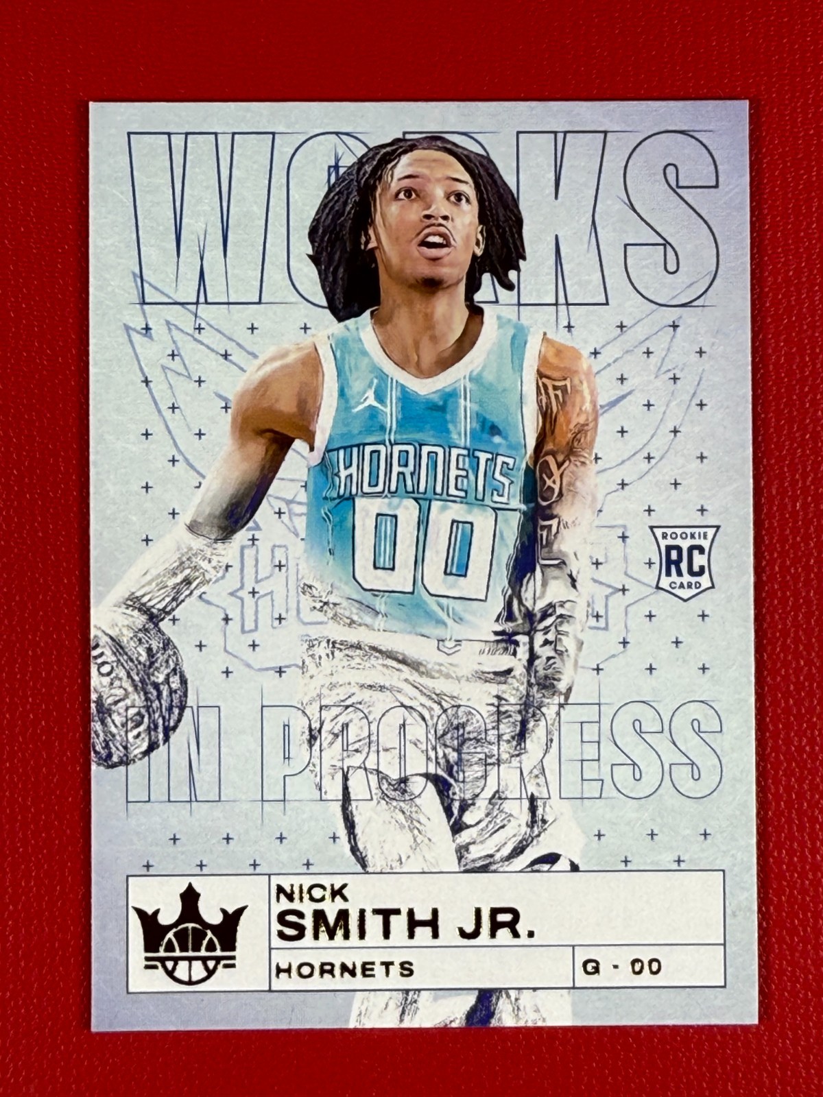 2023-24 Panini Court Kings Works in Progress #29 Nick Smith Jr. (RC)