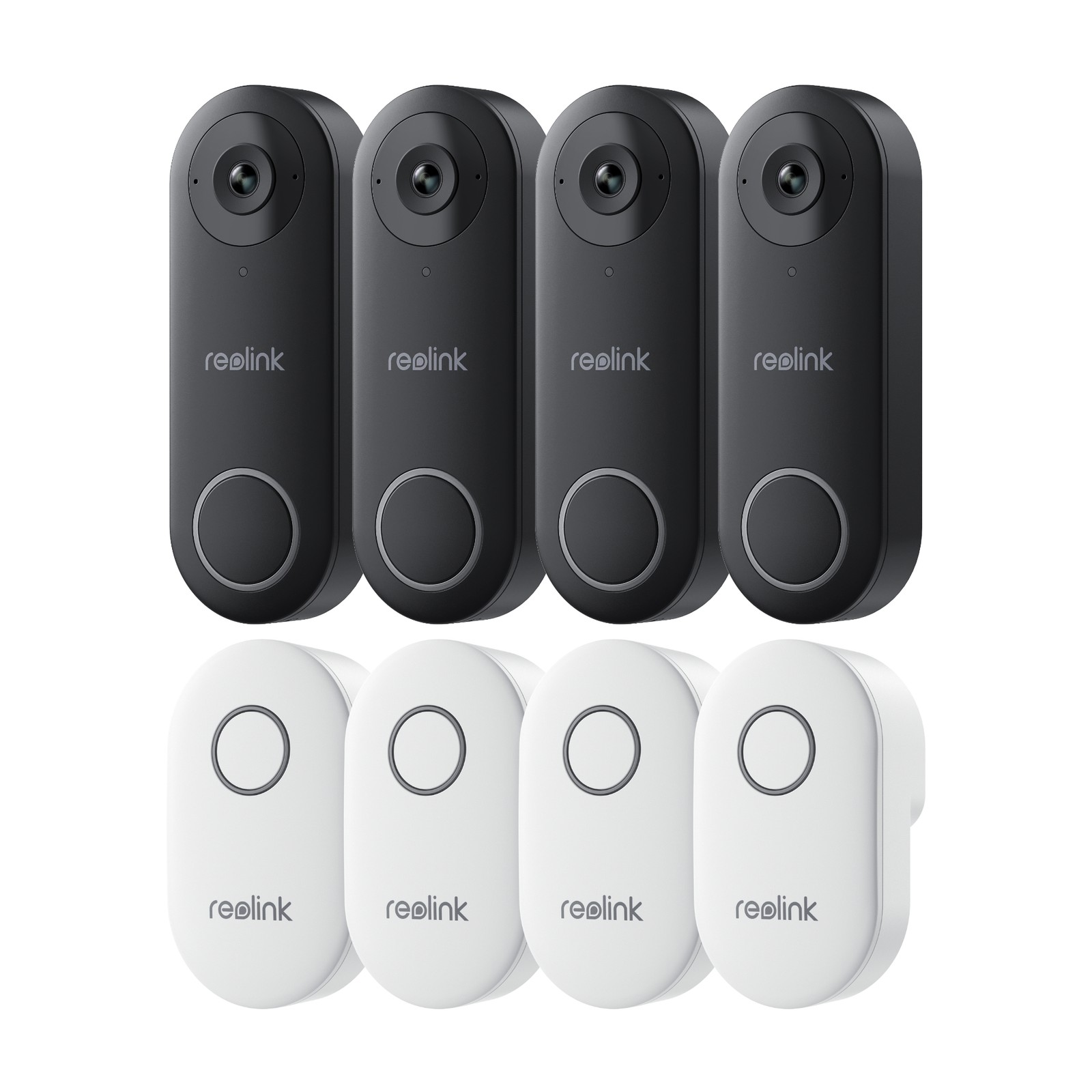 Reolink 5MP Sonnette vidéo Wi-Fi Plug-in 2,4/5 GHz avec carillon Doorbell