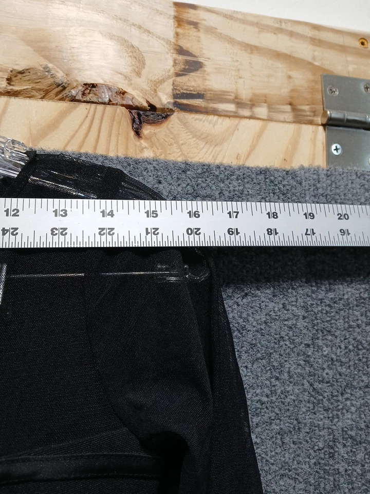 JS Collections Womens Mesh Top Size  4 Black Bustier  - Image 4 of 4