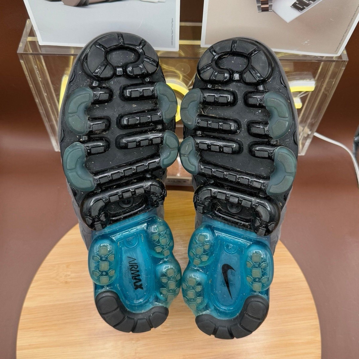 NIKE AIR VAPORMAX 95' LOW SNEAKER NEO-TURQUOISE/GREY/BLACK MENS