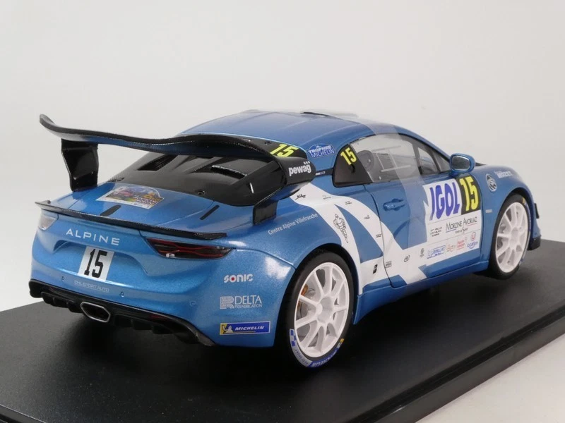 Solido Alpine A110 GT #15 Astier Giraudet Rally du Mont Blanc 2024 1/18 S1801631 - Immagine 3 di 3