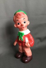 Pinocchio - Vintage Italian Rubber Figure - Made in Italy - 1950s