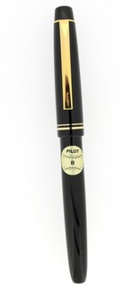 New Old Stock C1991 Black PILOT 78G Stickered Broad Nib Fountain Pen NO RESERVE