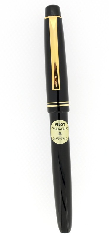 New Old Stock C1991 Black PILOT 78G  Stickered Broad Nib Fountain Pen NO RESERVE