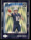 2024 Donruss Optic Drake Maye Rated Rookie Purple Shock Prizm Patriots RC #229