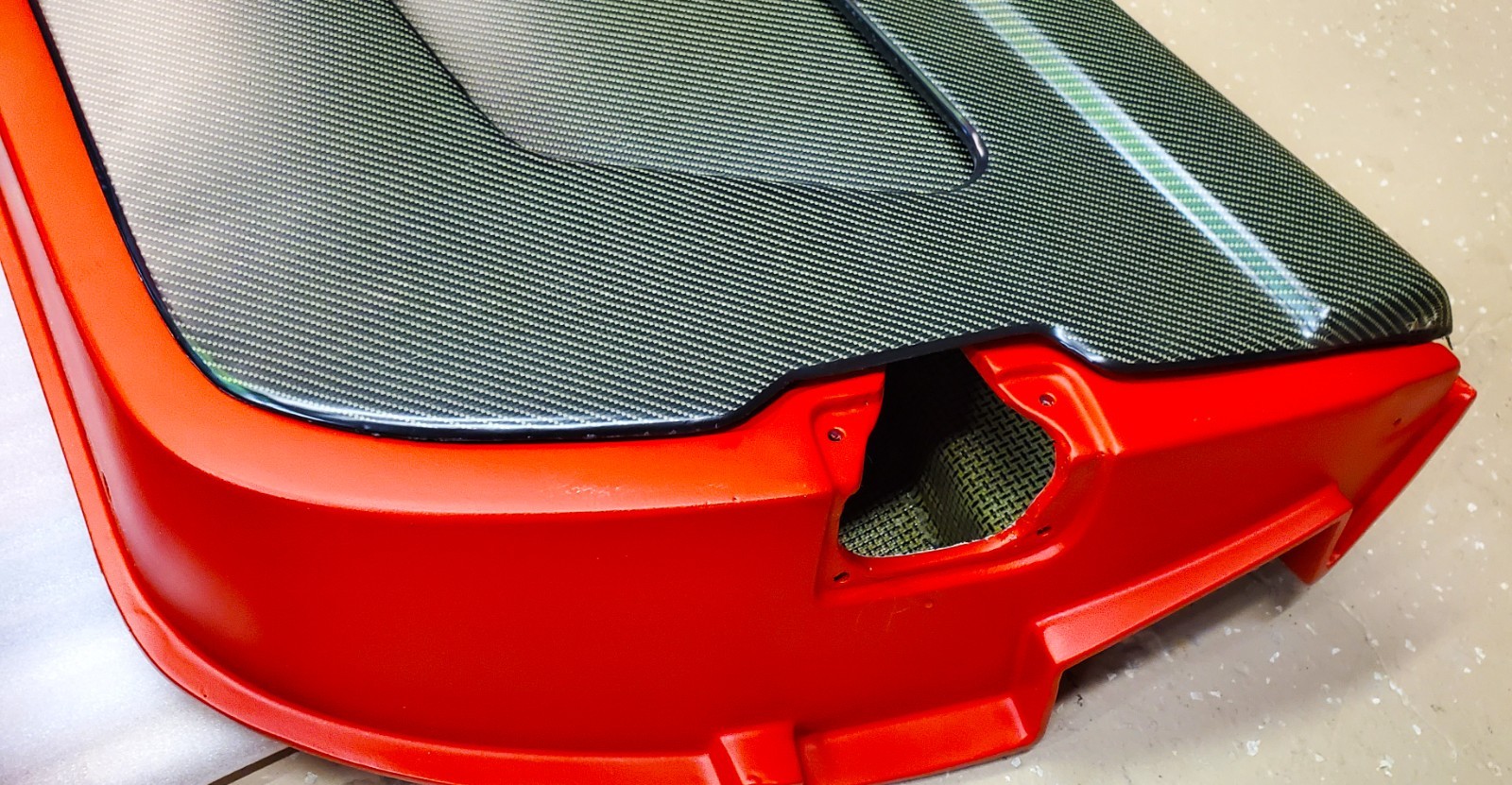Door Panels F40 Ferrari. One pair.