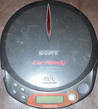 Sony D-NE518CK Walkman Car Ready G-Protection Portable CD Player Black Red
