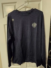 Greyson Trump National Golf Club Dark Blue Long Sleeve Tee. Size Medium