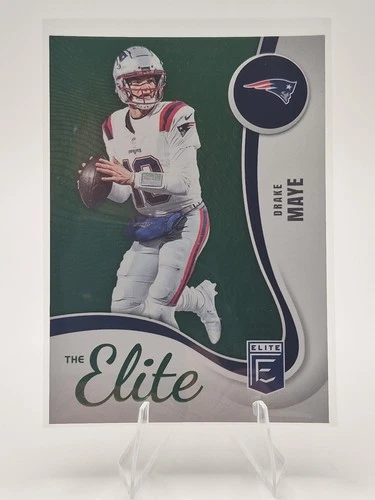 DRAKE MAYE 2025 Panini Donruss Elite The Elite Green #7 New England Patriots