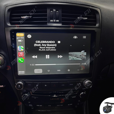 For 2006-2012 Lexus IS250 IS350 Android 13 Apple CarPlay Car