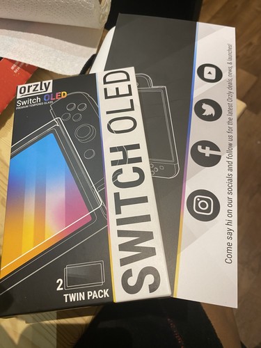 Orzly Nintendo Switch Oled Accessories Case & Screen protector & much more - Picture 2 of 9