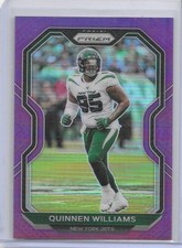 Quinnen Williams 2020 Panini Prizm Purple Prizm 37125 32 New York Jets Nfl