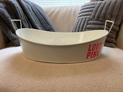 PINK Victoria's Secret Store Metal Display Tin With Pink Logo