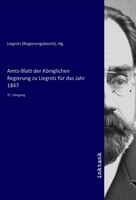 Hg. KöNigliche Regierung Zu Liegnitz | Amts-Blatt Der KöNiglichen Regierung...