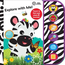 Baby Einstein – Explore with Me! - Touch & Feel Textured Sound Pad for Tac...
