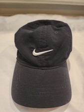 Nike Infant Embroidered Black Hat Adjustable Strap Cap