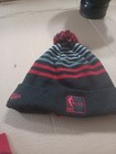 New Era Chicago Bulls Beanie Hat OSFM Red Black Hardwood Classics Stretch Pom — photo 3