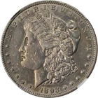 1893-P Morgan Silver Dollar NGC XF Details Key Date Decent Eye Appeal