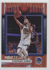 2018-19 Panini NBA Hoops Action Shots Stephen Curry #AS-6 e6p