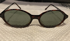 Vintage Eddie Bauer Sunglasses handmade frame oval 6290 Tortoise UV Protection