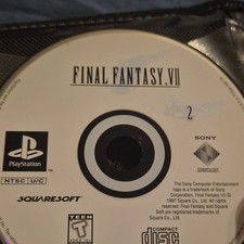 Final Fantasy VII Disc 2 Sony PlayStation 1 NTSC-U/C T-Teen 1997