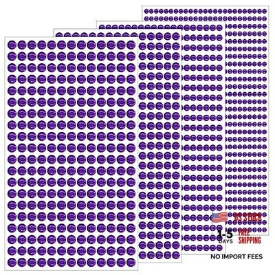 1799 Pcs 4 Sheets Rhinestone Stickers 3/4/5/6 mm Self 09.a-purple 3/4/5/6mm