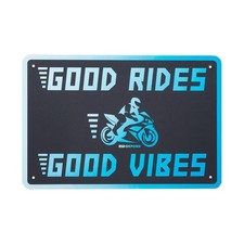 Oxford Motorrad Motorbike Garage Schild Good Vibes Werkstatt Schuppen Innenschilder