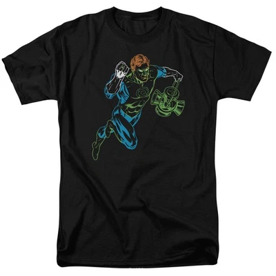 DC COMICS - LINTERNA VERDE - LINTERNA DE NEÓN - CAMISETA UNISEX ADULTA - NEGRO - Imagen 1 de 3