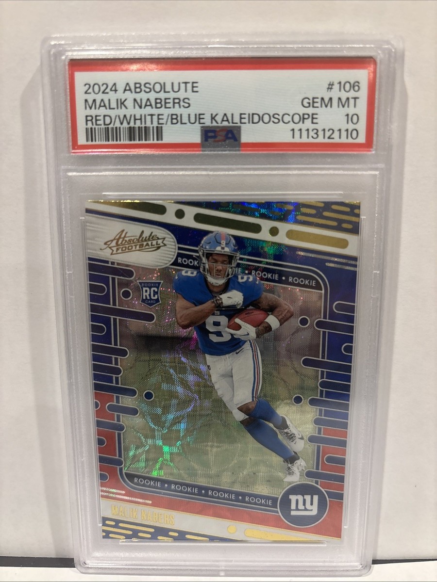 その他 753. x ABSOLUTE CASTAWAY [CrossBouquet ] 2024 Panini Absolute - Rookies Malik Nabers #106 Red White