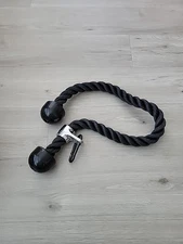 SportSmith Tricep Pressdown Rope with Rubber Ends