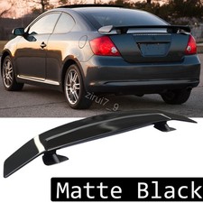46 Rear Trunk Spoiler Wing Gt Racing Matte Black For 2005 - 2010 Scion Tc 46 Rear Trunk Spoiler Wing Gt Racing Matte Black For 2005 - 2010 Scion Tc